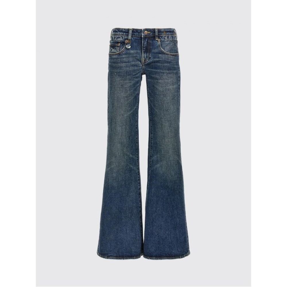 R13 Women Flared Denim Jeans R13